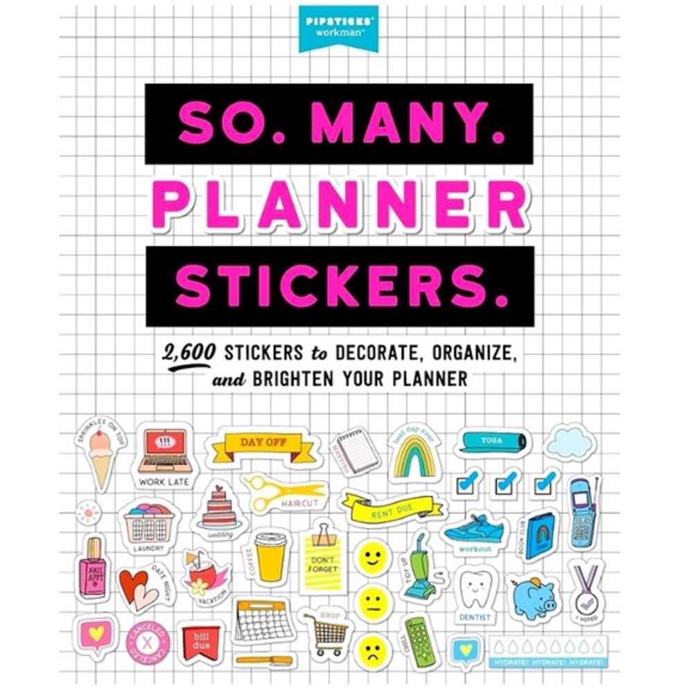 5 for $25! Planner Sticker Book!